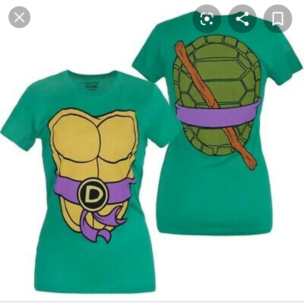 Women's Size S Donatello TMNT Shirt